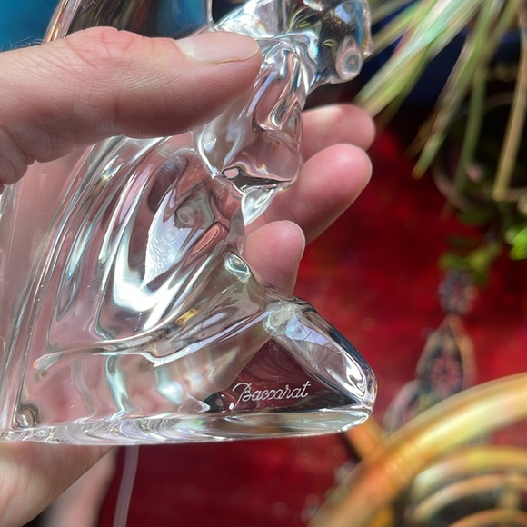 Baccarat crystal kneeling angel - Picture 6 of 7